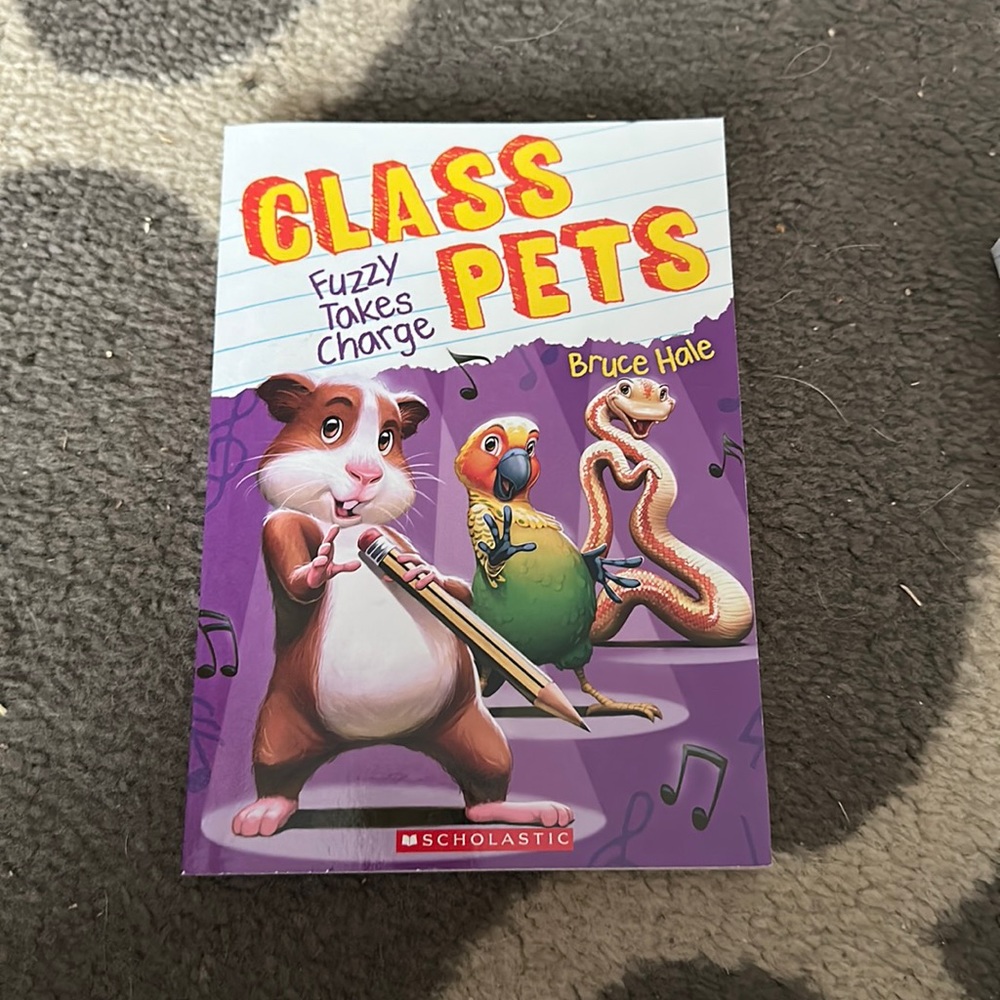 Class pets book, was never read. Brand new